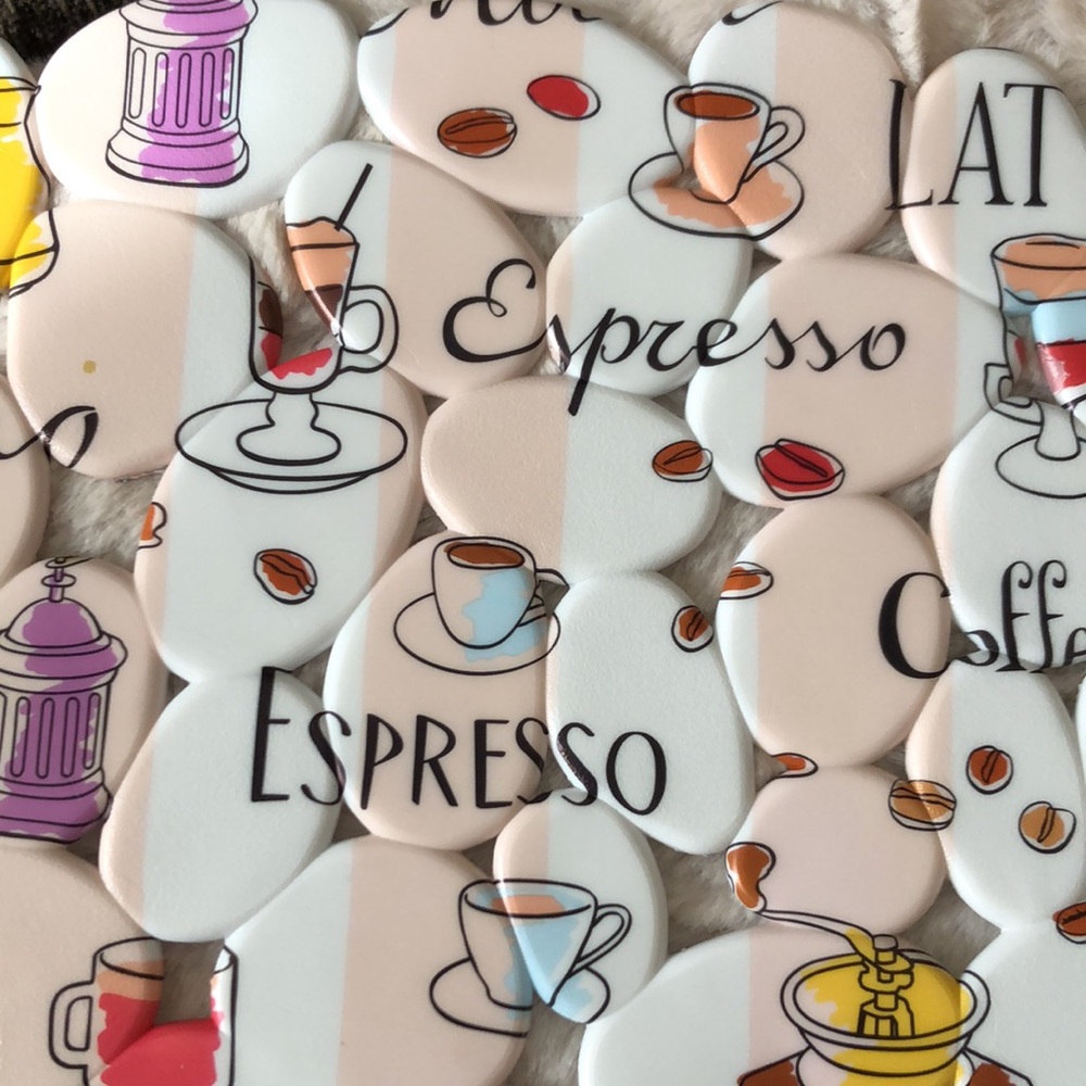 Coffee-Themed Kitchen Sink Mat - Picture 5 of 10